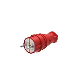 Вилка Systeme Electric MultiSet с заземлением 16 А 250 В IP44 красная (MST4401RD) Вилка Systeme Electric MultiSet с заземлением 16 А 250 В IP44 красная (MST4401RD)