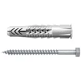 Дюбель универсальный Fischer UX 10x60 мм нейлон с шурупом (4 шт.) Дюбель универсальный Fischer UX 10x60 мм нейлон с шурупом (4 шт.)