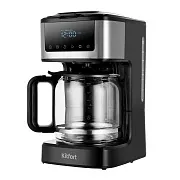Кофеварка капельная Kitfort КТ-7181 черная Кофеварка капельная Kitfort КТ-7181 черная