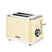 Тостер Kitfort КТ-6558 желтый Тостер Kitfort КТ-6558 желтый