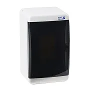 Щит распределительный навесной КЭАЗ OptiBox ЩРН пластиковый IP41 140х132х93,2 мм 6 модулей белый (279160) Щит распределительный навесной КЭАЗ OptiBox ЩРН пластиковый IP41 140х132х93,2 мм 6 модулей белый (279160)