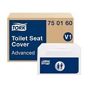 Покрытия на унитаз Tork индивидуальные бумажные (250 шт) Покрытия на унитаз Tork индивидуальные бумажные (250 шт)