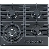 Варочная панель газовая Lauf PG-619BL 4 конфорки черная Варочная панель газовая Lauf PG-619BL 4 конфорки черная