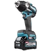 Гайковерт ударный аккумуляторный Makita XGT 40 В 2,5 Ач Li-Ion 2 АКБ и ЗУ (TW007GD201)