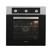 Духовой шкаф электрический встраиваемый Lex EDM 073 IX 595 мм серый Духовой шкаф электрический встраиваемый Lex EDM 073 IX 595 мм серый