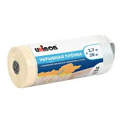 Пленка защитная Unibob с клейким краем 10 мкм 2,7х20 м (54 кв.м) Пленка защитная Unibob с клейким краем 10 мкм 2,7х20 м (54 кв.м)