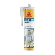 Герметик силиконовый нейтральный Sika SikaSil-140 Neutral белый 280 мл