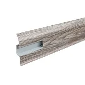 Плинтус ПВХ напольный Birch 58 мм минск 2200 мм с мягким краем Плинтус ПВХ напольный Birch 58 мм минск 2200 мм с мягким краем