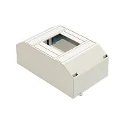 Щит распределительный навесной Dekraft пластиковый IP30 125х78х59,5 мм 4 модуля (31031DEK) Щит распределительный навесной Dekraft пластиковый IP30 125х78х59,5 мм 4 модуля (31031DEK)