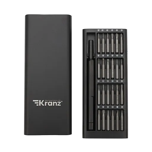 Набор отверток для точных работ Kranz RA-03 (KR-12-4753) (25 шт.) Набор отверток для точных работ Kranz RA-03 (KR-12-4753) (25 шт.)