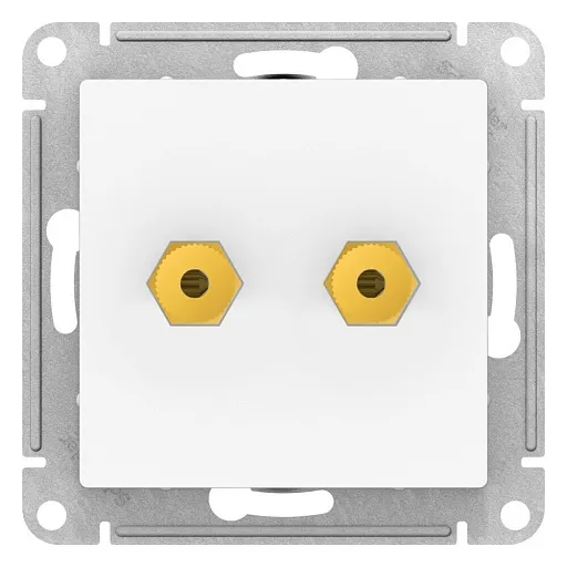 Розетка аудио Systeme Electric AtlasDesign встраиваемая лотос (ATN001387) Розетка аудио Systeme Electric AtlasDesign встраиваемая лотос (ATN001387)