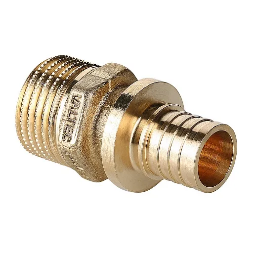 Соединитель прямой Valtec 25 мм х 1 НР(ш) латунь (VTm.401.BG.002506)