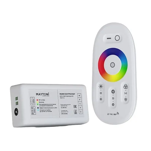 Контроллер для светодиодной ленты RGBW Led Strip 360 Вт 12/24 В IP20 (CLM003)