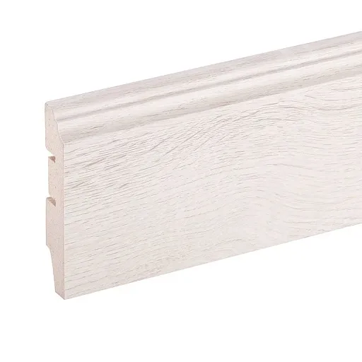 Плинтус МДФ Cosca Décor WP07 дуб кремовый 80х16х2400 мм Плинтус МДФ Cosca Décor WP07 дуб кремовый 80х16х2400 мм