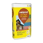 Штукатурка декоративная Vetonit Weber.Min Шуба 1,5 мм 25 кг Штукатурка декоративная Vetonit Weber.Min Шуба 1,5 мм 25 кг