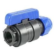 Кран шаровой ПНД Valfex компрессионный переходной 32х1 ВР(г) Кран шаровой ПНД Valfex компрессионный переходной 32х1 ВР(г)