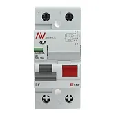 УЗО EKF Averes DV 40А 1P+N тип A 30 мА 10 кА (rccb-2-40-30-a-av) УЗО EKF Averes DV 40А 1P+N тип A 30 мА 10 кА (rccb-2-40-30-a-av)