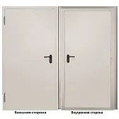 Дверь противопожарная Промет ДП-EIS-60 глухая левая серый RAL 7035 950х2050 мм