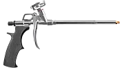 Пистолет для монтажной пены Fomeron Skill цельнометаллический со съемным адаптером Пистолет для монтажной пены Fomeron Skill цельнометаллический со съемным адаптером