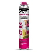 Клей-пена Ceresit CT 84 Express Plus для пенополистирола и минеральной ваты 850 мл