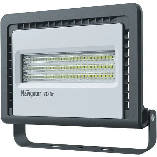 Прожектор cветодиодный Navigator NFL-01-70 6500К 70 Вт IP65 черный Прожектор cветодиодный Navigator NFL-01-70 6500К 70 Вт IP65 черный