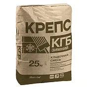 Клей для газобетона Крепс КГБ зимний 25 кг Клей для газобетона Крепс КГБ зимний 25 кг