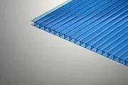 Сотовый поликарбонат ПОЛИГАЛЬ ПРАКТИЧНЫЙ 10 мм синий Сотовый поликарбонат ПОЛИГАЛЬ ПРАКТИЧНЫЙ 10 мм синий