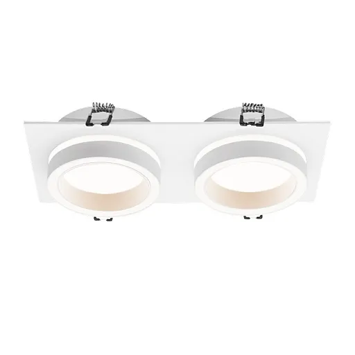 Светильник встраиваемый под лампу GX53 белый 20 Вт IP20 Wolta Luce (WDL-GX53/06W-02) Светильник встраиваемый под лампу GX53 белый 20 Вт IP20 Wolta Luce (WDL-GX53/06W-02)