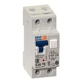 Автомат дифференциальный КЭАЗ OptiDin D63 25А 1P+N тип A 30 мА 6 кА (103509)