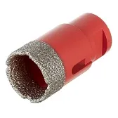 Коронка алмазная КМ по керамограниту d32 мм для УШМ (666166) Коронка алмазная КМ по керамограниту d32 мм для УШМ (666166)
