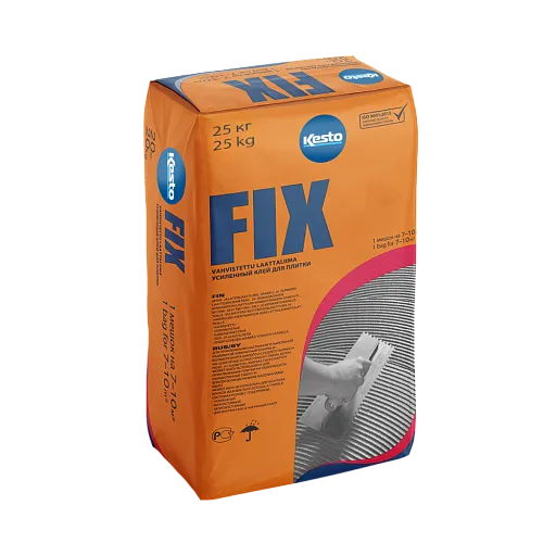 Усиленный клей для плитки Kesto FIX Усиленный клей для плитки Kesto FIX