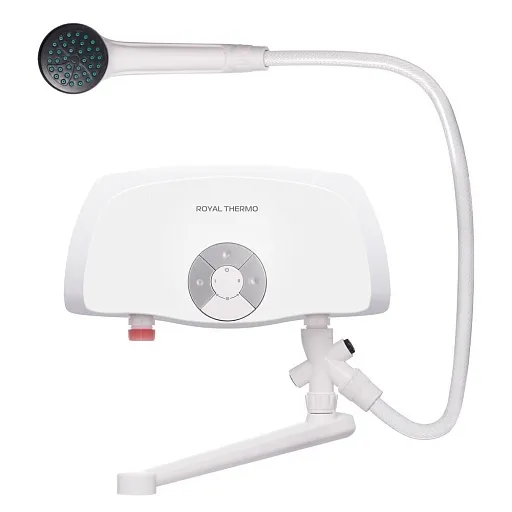 Водонагреватель проточный Royal Thermo Smartfix TS (6,5 kW) душ и кран электрический 6,5 кВт вертикальный Водонагреватель проточный Royal Thermo Smartfix TS (6,5 kW) душ и кран электрический 6,5 кВт вертикальный