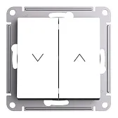 Выключатель жалюзи Systeme Electric AtlasDesign двухклавишный встраиваемый белый (ATN000119) Выключатель жалюзи Systeme Electric AtlasDesign двухклавишный встраиваемый белый (ATN000119)