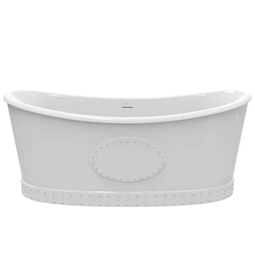Ванна акриловая Abber 168х78 см отдельностоящая с ножками (AB9513)