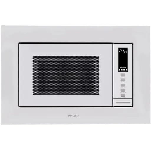 Микроволновая печь встраиваемая Krona Racio Laune 60 WH Dots белая