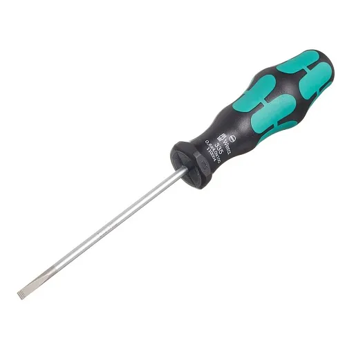 Отвертка плоская SL4 100 мм Wera (WE-100043) Отвертка плоская SL4 100 мм Wera (WE-100043)
