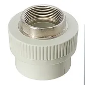 Муфта полипропиленовая FV-Plast 50 мм х 1 1/2 ВР(г) (217050) Муфта полипропиленовая FV-Plast 50 мм х 1 1/2 ВР(г) (217050)