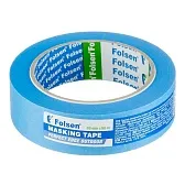 Лента малярная Folsen Professional для наружных работ синяя 30 мм 50 м УФ-стойкая (0265030) Лента малярная Folsen Professional для наружных работ синяя 30 мм 50 м УФ-стойкая (0265030)