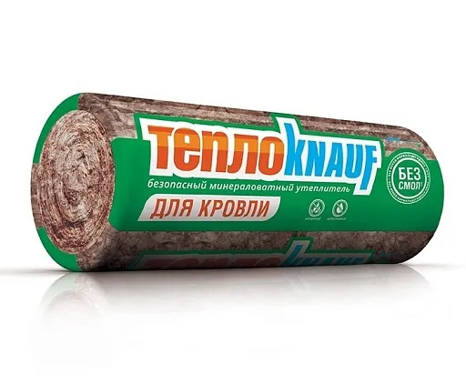 Утеплитель ТеплоКНАУФ для КРОВЛИ 6148x1220x50 мм 15 кв. м