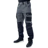 Брюки рабочие Brodeks KS302 54 рост 182-188 см графит серо-черный