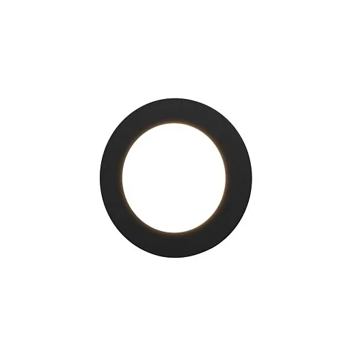 Подсветка для лестниц встраиваемая светодиодная черная 3 Вт 4000К IP65 Elektrostandard Step 5 (a049754)