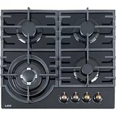 Варочная панель газовая Lauf PG-619BL classic 4 конфорки черная Варочная панель газовая Lauf PG-619BL classic 4 конфорки черная