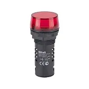 Лампа сигнальная Dekraft ЛK-22 220 В IP54 пластиковая красная (25119DEK) Лампа сигнальная Dekraft ЛK-22 220 В IP54 пластиковая красная (25119DEK)