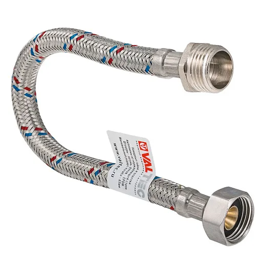 Подводка гибкая для воды Valtec 1/2 ВР(г) х 1/2 НР(ш) 100 см (VTf.002.IS.0404100) Подводка гибкая для воды Valtec 1/2 ВР(г) х 1/2 НР(ш) 100 см (VTf.002.IS.0404100)