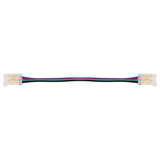 Коннектор для светодиодной ленты SMD RGB Wolta 12/24 В (3 шт.) (WLS-4PIN-RGB-10MM-2)
