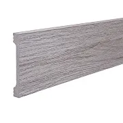 Плинтус экополимер напольный Grace PS Wood 80х11х2000 мм дуб серый туман (ТП10036781) Плинтус экополимер напольный Grace PS Wood 80х11х2000 мм дуб серый туман (ТП10036781)
