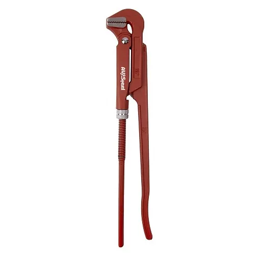 Ключ трубный прямой AV Steel 1 1/2" 90 градусов рычажный