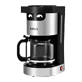 Кофеварка капельная Kitfort КТ-7338 черная Кофеварка капельная Kitfort КТ-7338 черная