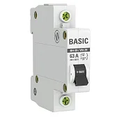 Выключатель нагрузки EKF Basic ВН-29 1Р 63А 230 В на DIN-рейку (SL29-1-63-bas) Выключатель нагрузки EKF Basic ВН-29 1Р 63А 230 В на DIN-рейку (SL29-1-63-bas)