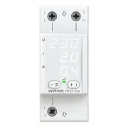 Реле многофункциональное модульное Welrok VIP-63 220 В 63 А тип AC цифровое Реле многофункциональное модульное Welrok VIP-63 220 В 63 А тип AC цифровое